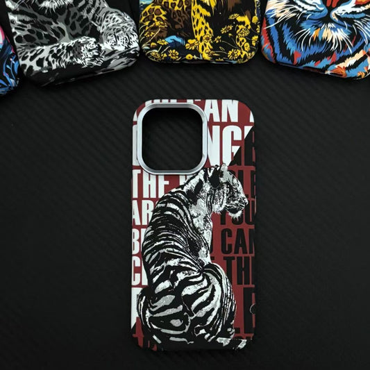 Casing Ponsel Apple Magnetik Hewan Timbul Bercahaya
