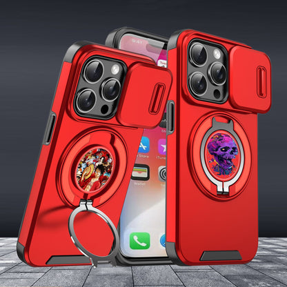 Casing iPhone dengan dudukan magnet bertema Halloween