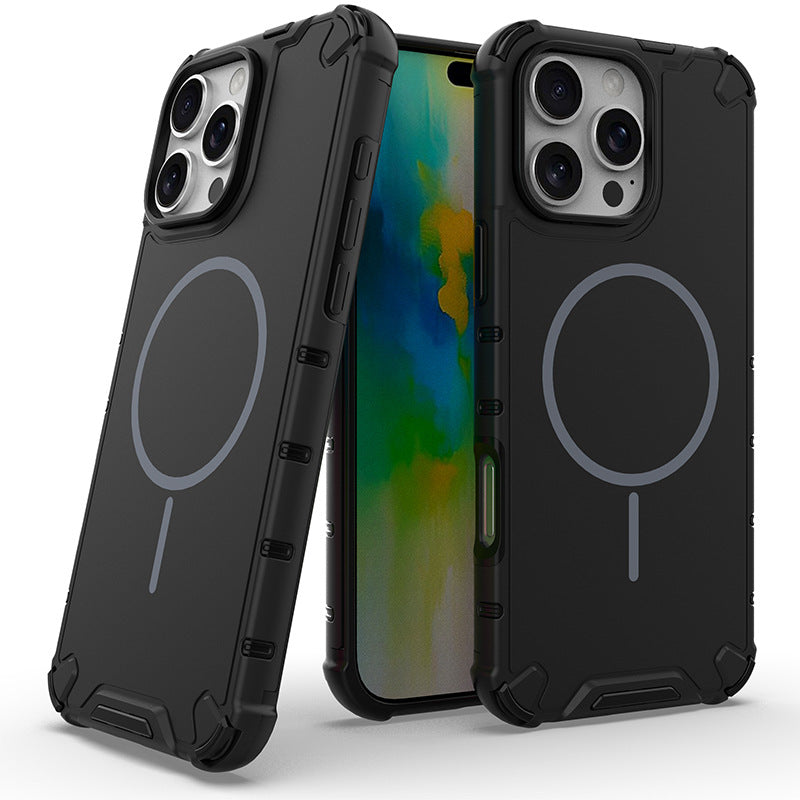 Skin-friendly magnetic heat dissipation Apple phone case