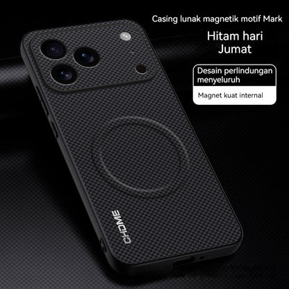 Marked magnetic Apple phone case