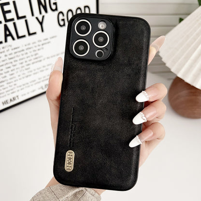 Textured magnetic apple iPhone case