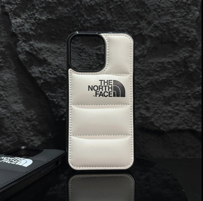 Large-hole cotton-filled down iPhone case