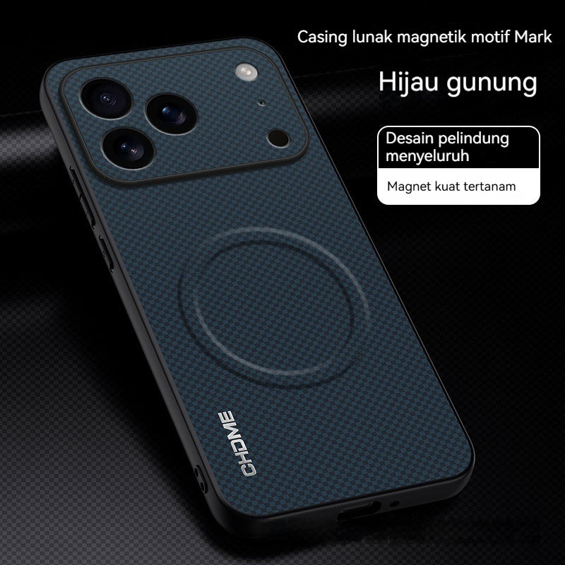 Marked magnetic Apple phone case