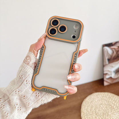 Simple and unique color-blocked magnetic Apple phone case