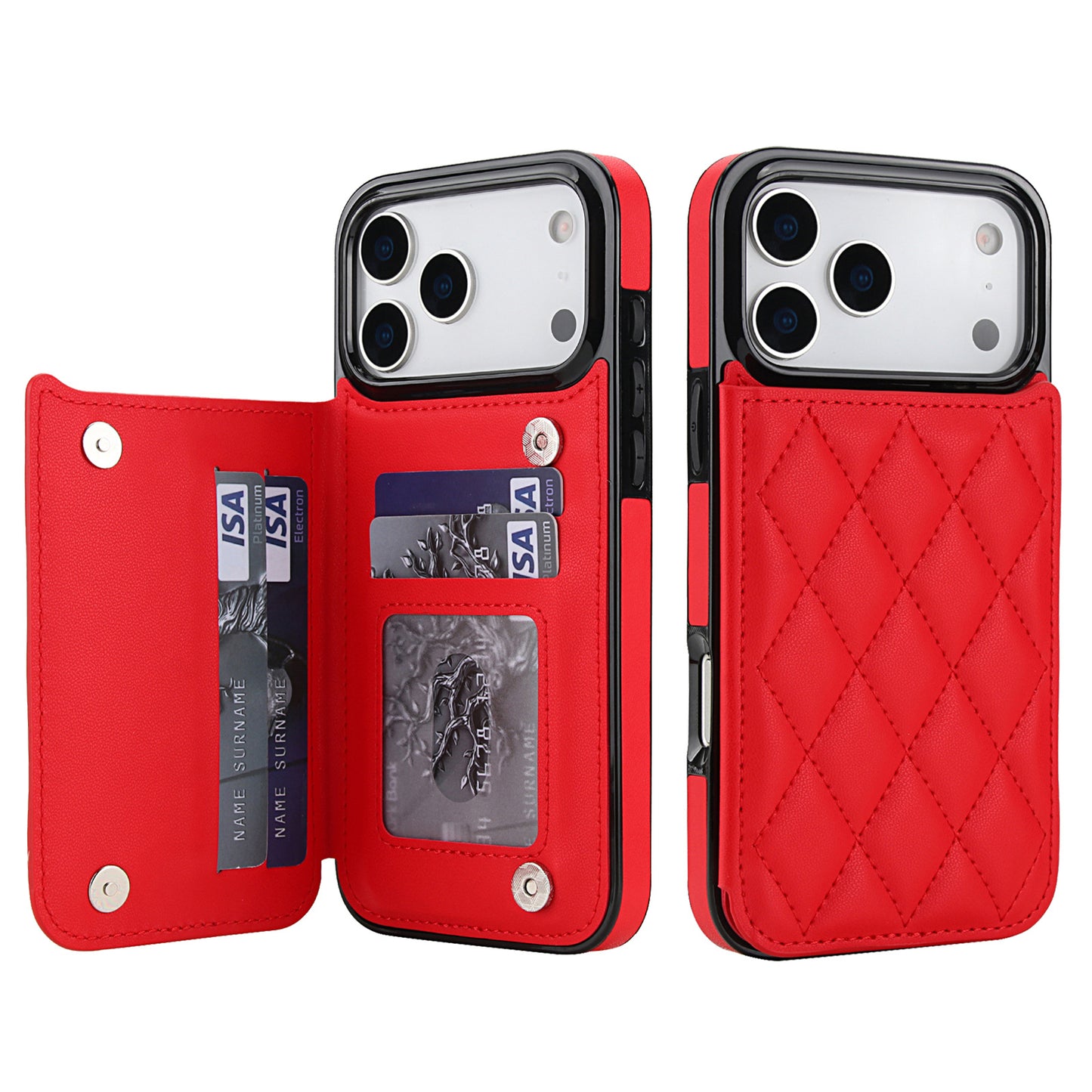 Diamond pattern anti-drop Apple phone case
