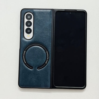 Business magnetic leather texture Samsung Z Fold phone case