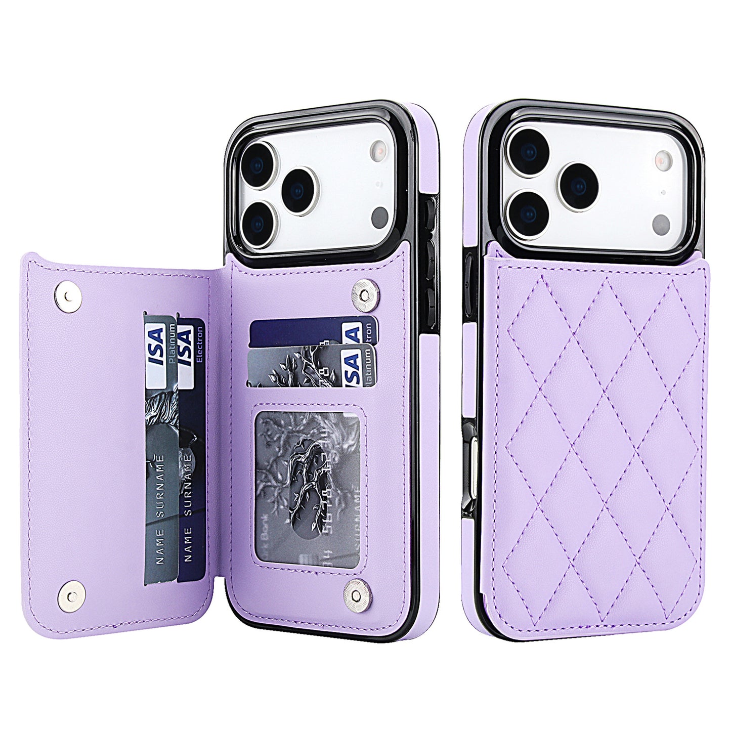 Diamond pattern anti-drop Apple phone case